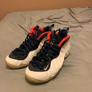 Nike Foamposite "Olympic" Size 8 good condition!